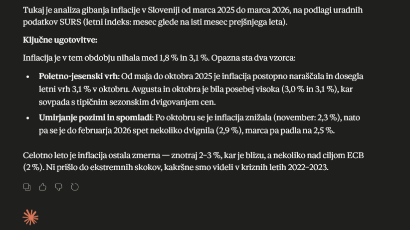 Opisni rezultat